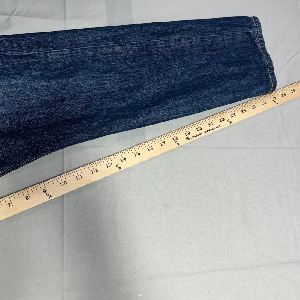 Levi's Jeans 513 Mens 30x27 Dark Wash Denim Slim Straight‎ Casual Classic